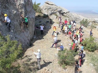 В Азербайджане состоялся чемпионат республики по скалолазанию