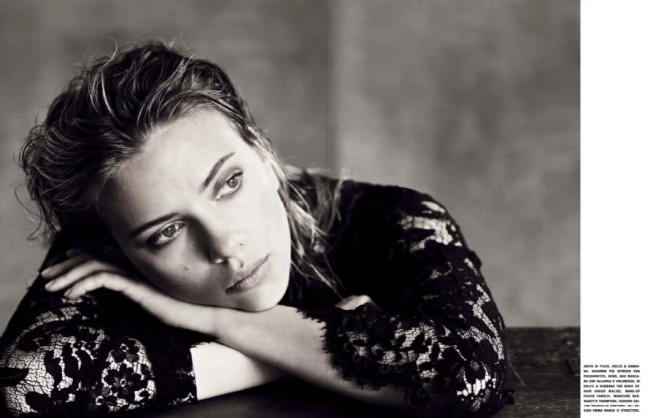 Скарлетт Йоханссон в итальянском Vogue