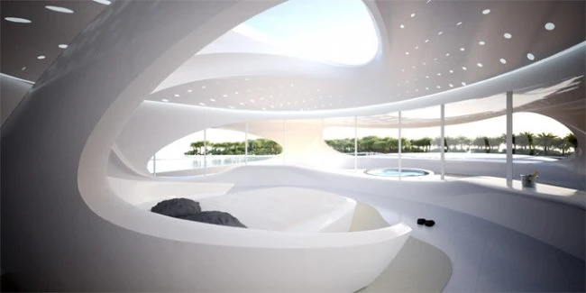 Супер-яхта от Zaha Hadid и Blohm + Voss