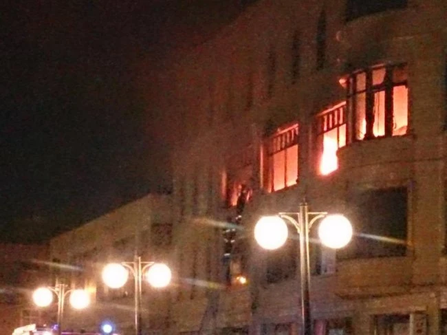 Пожар в сумгайытском торговом центре устранен
