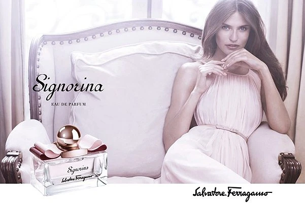 Аня Рубик - лицо аромата Salvatore Ferragamo
