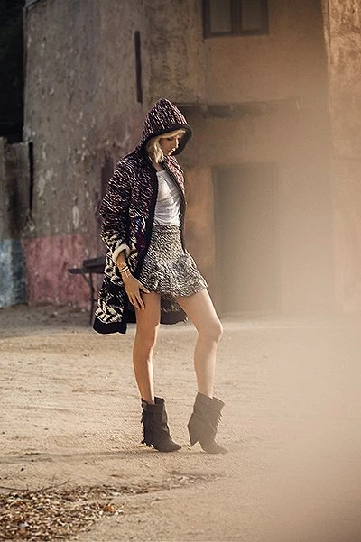 Елена Перминова в латиноамериканском Harper's Bazaar