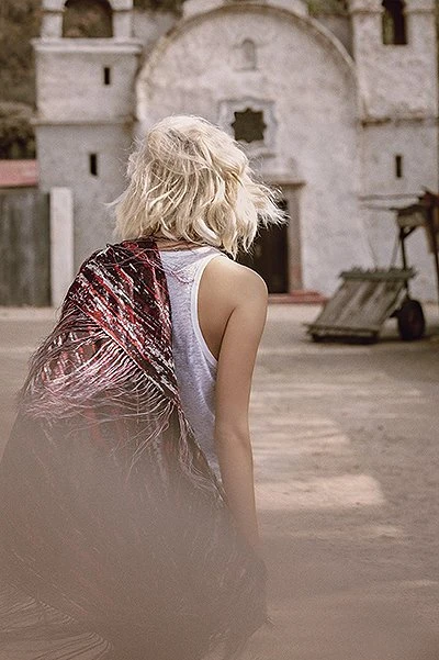 Елена Перминова в латиноамериканском Harper's Bazaar