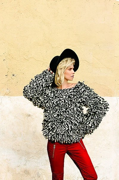 Елена Перминова в латиноамериканском Harper's Bazaar