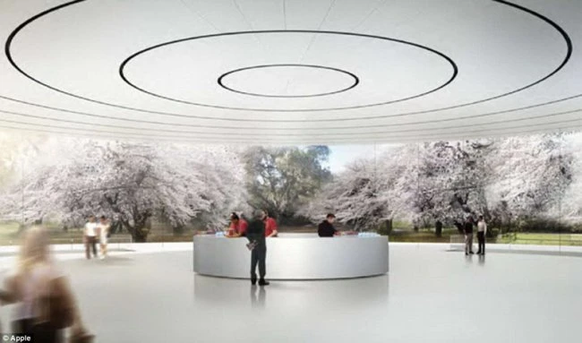 Apple показала, как будет выглядеть штаб-квартира 