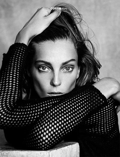 Дарья Вербова для ноябрьского номера Madame Figaro
