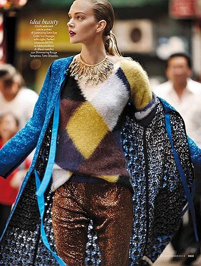 Линдсей Эллингсон на обложке Elle Italia