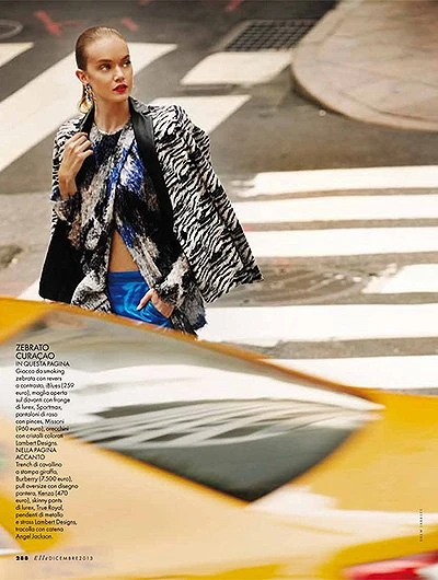 Линдсей Эллингсон на обложке Elle Italia
