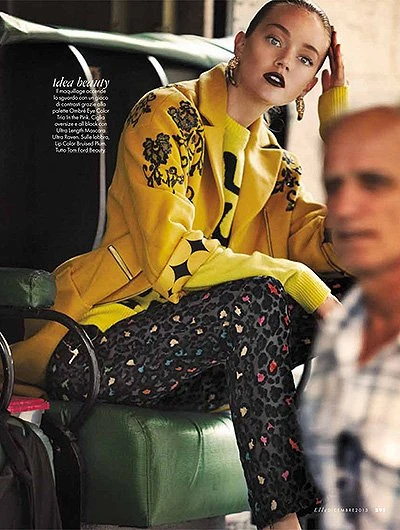 Линдсей Эллингсон на обложке Elle Italia