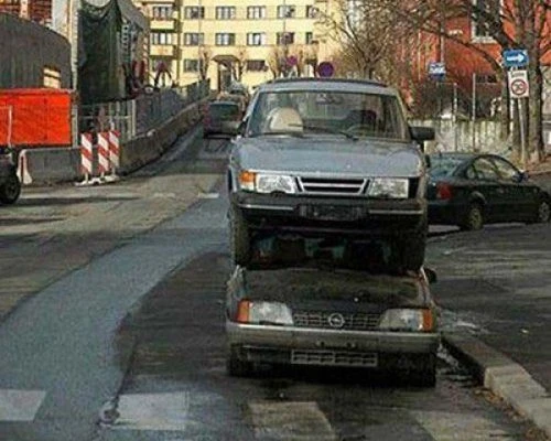 Неудачные парковки