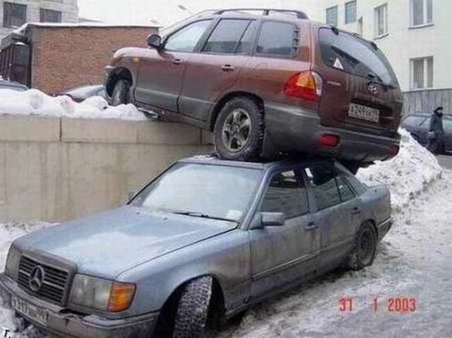 Неудачные парковки
