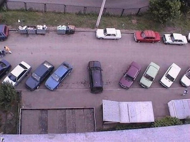 Неудачные парковки