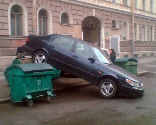 Неудачные парковки
