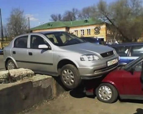 Неудачные парковки