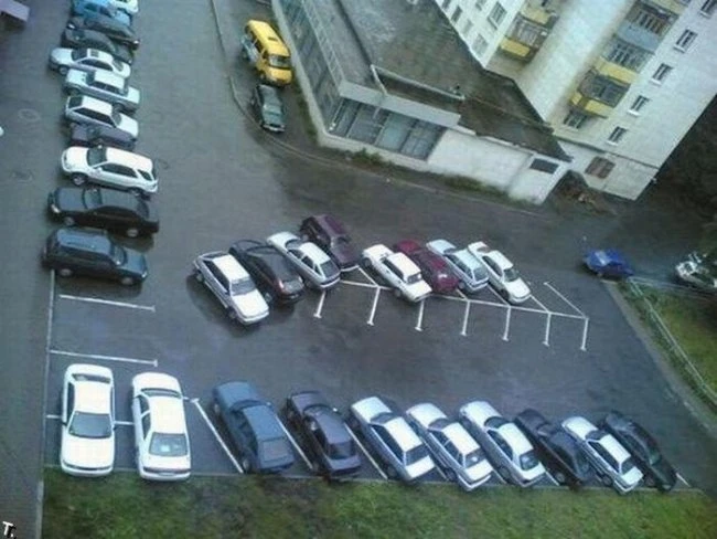 Неудачные парковки