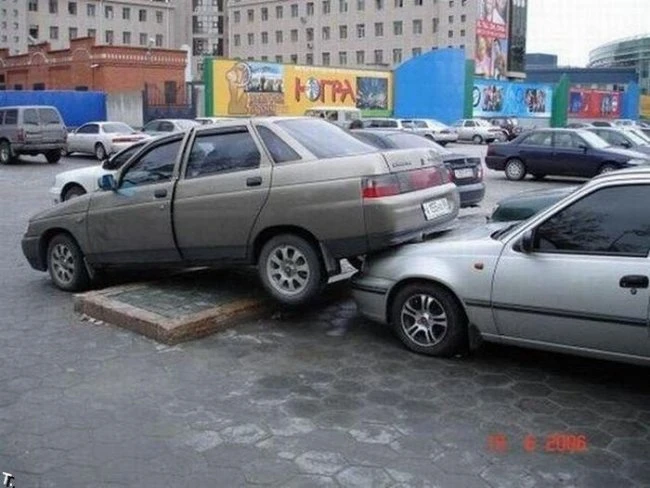 Неудачные парковки