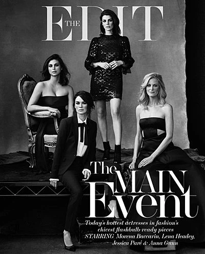 Звезды сериалов в фотосессии для The Edit