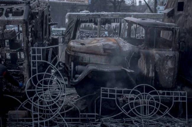 Ужасное утро после погромов в Киеве