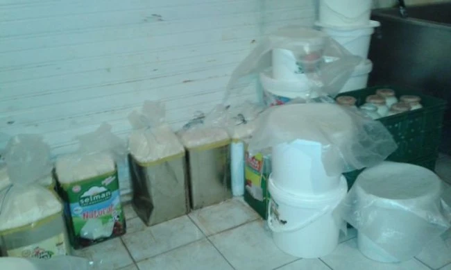 В Баку обнаружен цех, в котором производятся некачественные молочные продукты