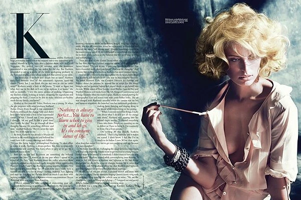 Каролина Куркова для Harper's Bazaar Singapore