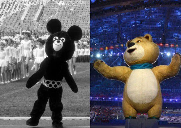 Олимпиада-1980 vs Олимпиада-2014