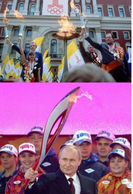 Олимпиада-1980 vs Олимпиада-2014