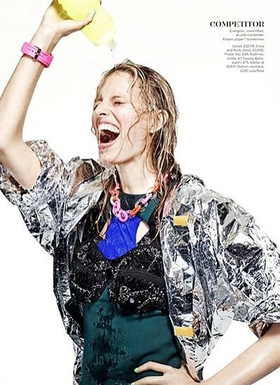 Каролина Куркова для Stylist Magazine