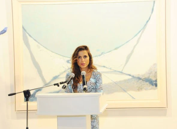 Лейла Алиева посетила выставку Рашада Алекберова