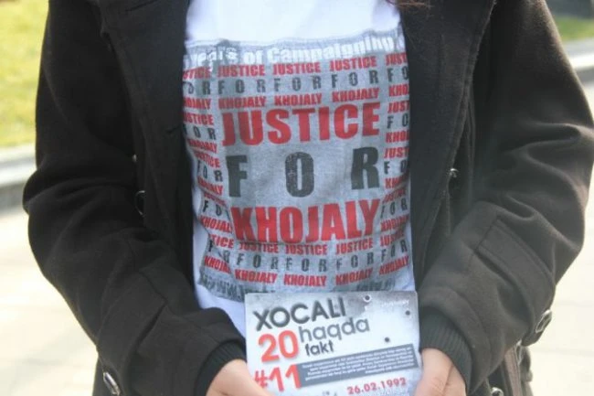 В Баку прошла акция «Не забудь Ходжалы»