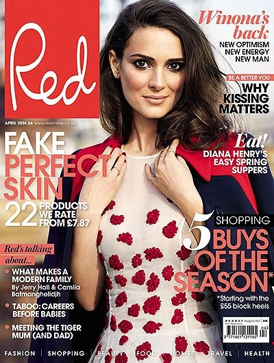 Вайнона Райдер для Red Magazine