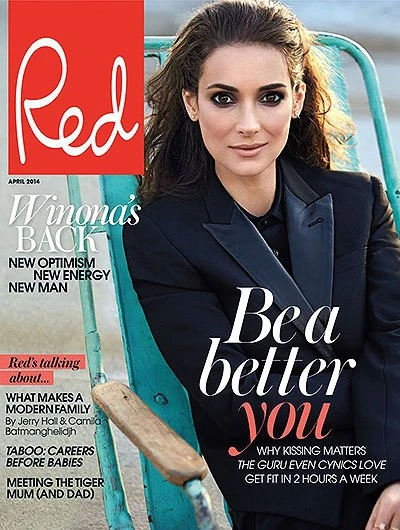 Вайнона Райдер для Red Magazine