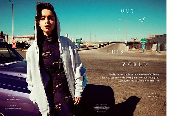 Эмилия Кларк на страницах Instyle UK