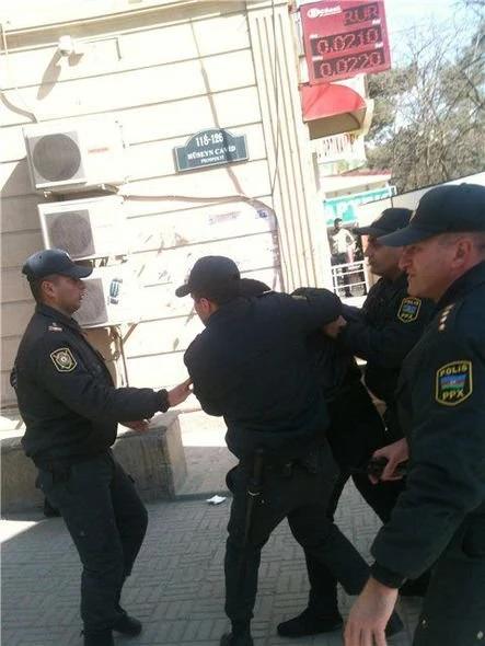 В Баку прошла еще одна акция протеста
