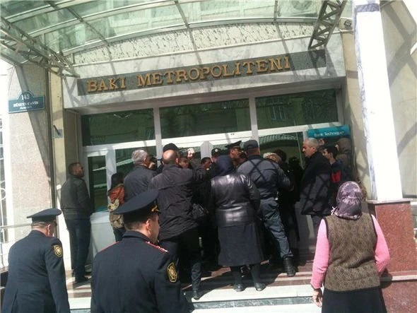 В Баку прошла еще одна акция протеста