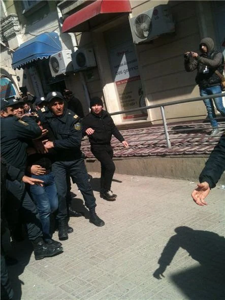 В Баку прошла еще одна акция протеста