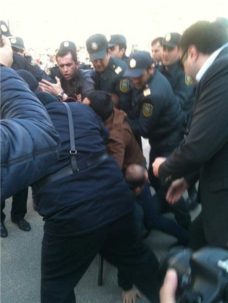 В Баку прошла еще одна акция протеста