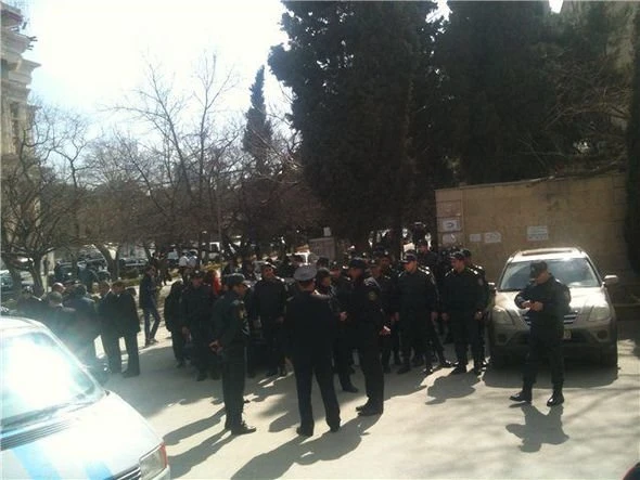В Баку прошла еще одна акция протеста