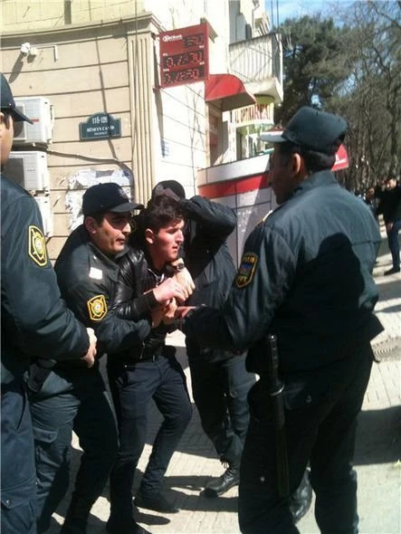 В Баку прошла еще одна акция протеста