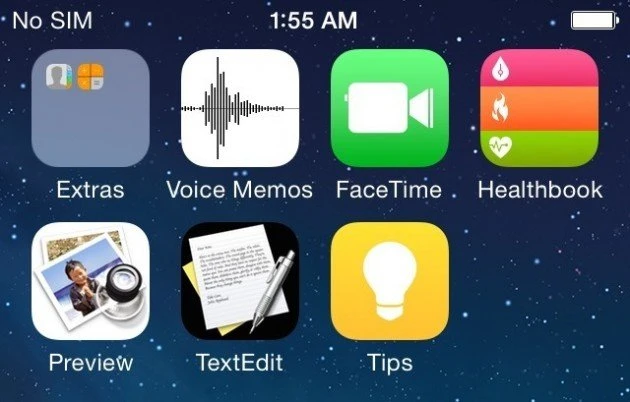 Так будет выглядеть iOS 8