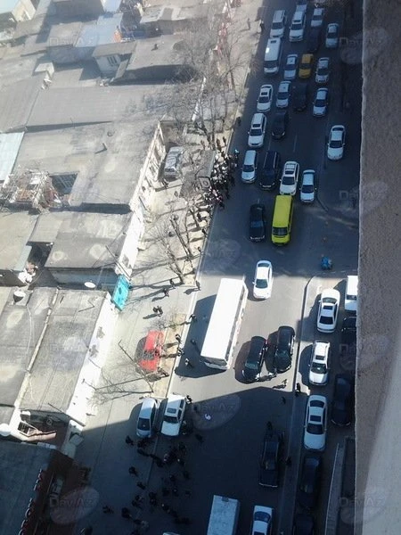 В Баку столкнулись автобусы