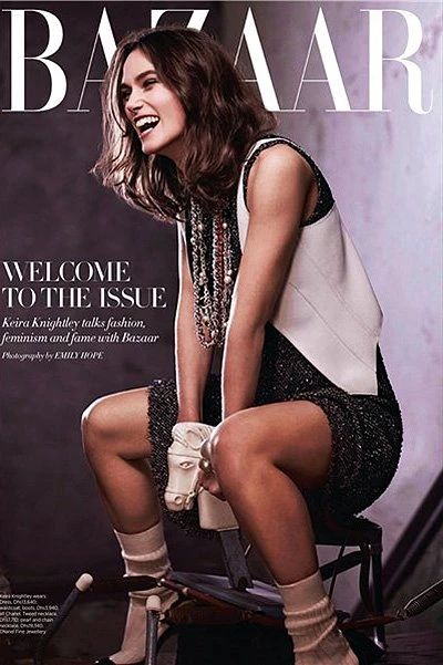 Кира Найтли на страницах Harper's Bazaar Arabia