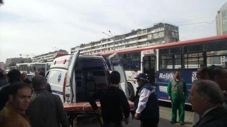 В Баку столкнулись пассажирские автобусы, есть пострадавшие