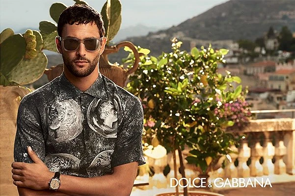 Бьянка Балти в рекламе коллекции очков Dolce & Gabbana