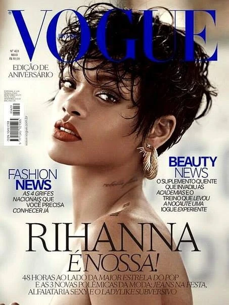 Рианна для майского номера журнала «Vogue»