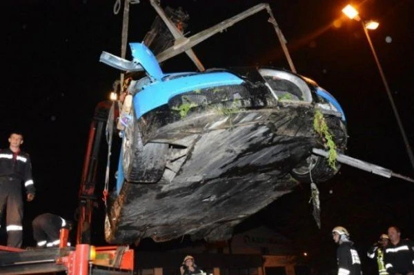 В Австрии разбился очень дорогой Bugatti Veyron