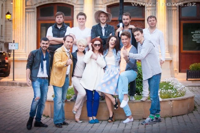В Баку прошли съемки клипа Сати Казановой и румынского певца Арсениума
