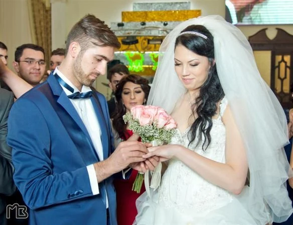Игроки сборной Азербайджана по волейболу Одина Алиева и Вугар Байрамов сыграли свадьбу