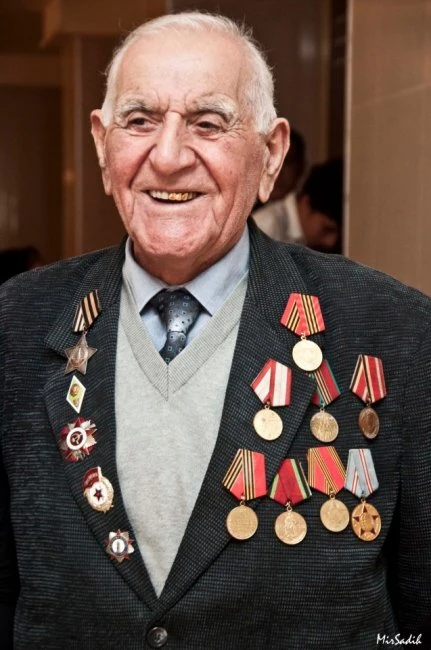 Фотографии азербайджанских ветеранов