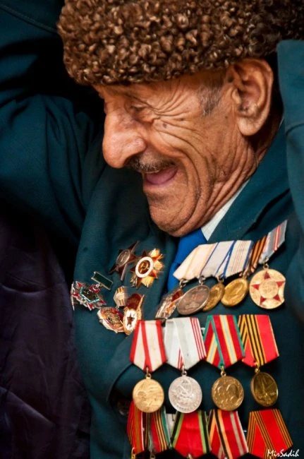 Фотографии азербайджанских ветеранов