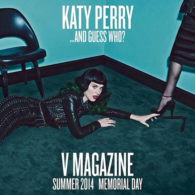Мадонна и Кэти Перри на cъемках для V Magazine